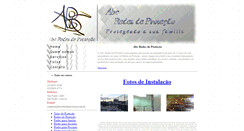 Desktop Screenshot of abcredesdeprotecao.com.br